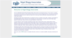 Desktop Screenshot of nigelblaggassociates.co.uk