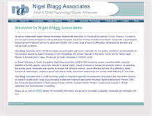 Tablet Screenshot of nigelblaggassociates.co.uk